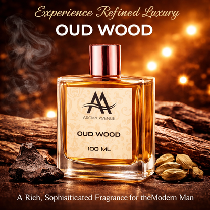 Oud Wood Premium Perfume for Men | Long Lasting Luxury Fragrance (100ml) – Aroma Avenue