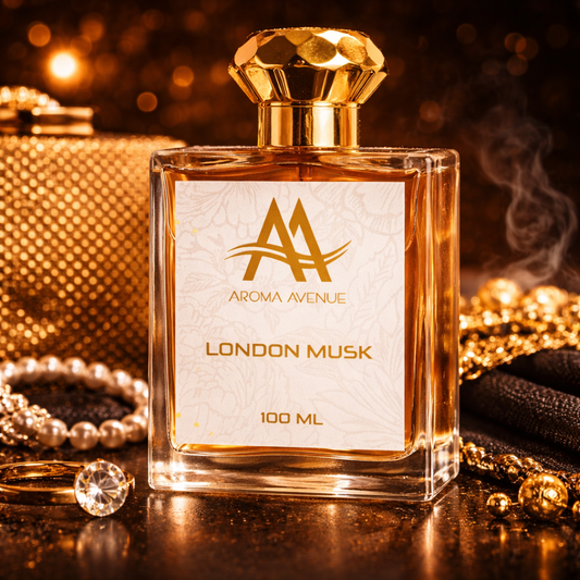 London Musk Premium Perfume for Men | Long Lasting Fresh Musk Fragrance (100ml) – Aroma Avenue